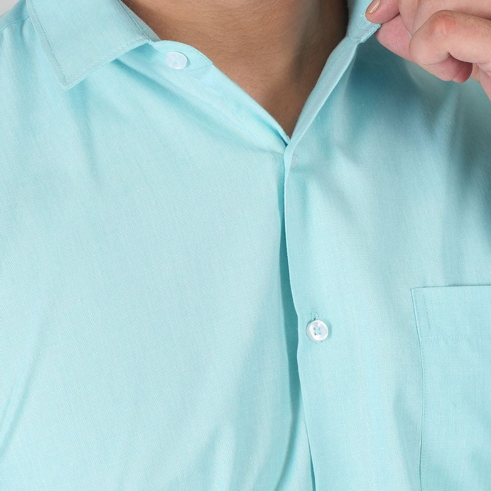 Young & Formal by Cambridge Classic Formal Shirt – Slim Fit, Full Sleeve | Designed for Desk Days & Quick Business Meetings | YF00010SF