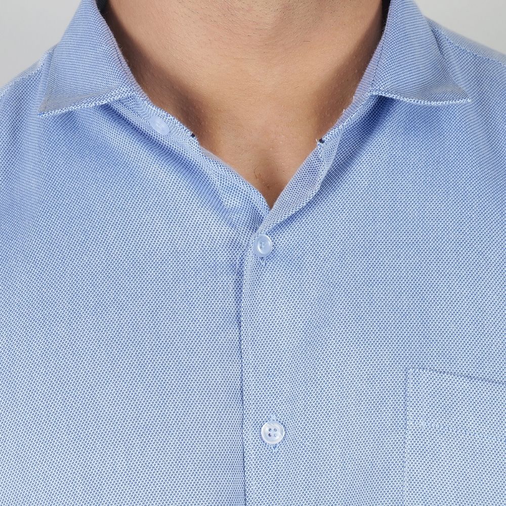 Young & Formal by Cambridge Formal Shirt – Slim Fit, Full Sleeves | Sharp Business Shirt for Daily Professional Use | YF00007SF