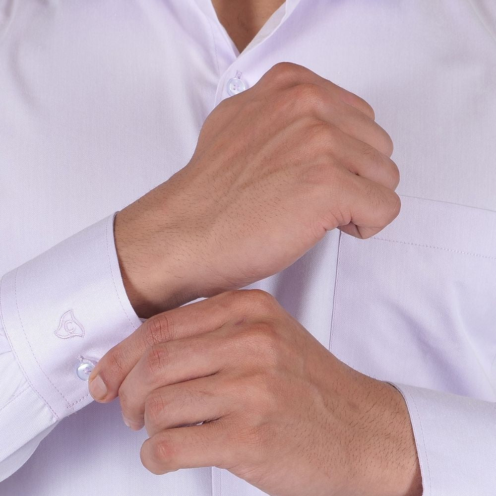 Young & Formal by Cambridge Formal Shirt – Slim Fit, Long Sleeve | Ideal for Office Hours, Business Dinners & Semi-Formal Events | YF00004SF