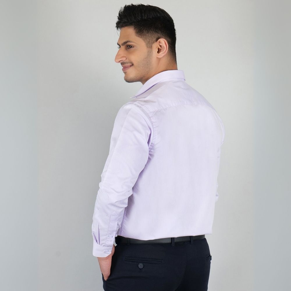 Young & Formal by Cambridge Formal Shirt – Slim Fit, Long Sleeve | Ideal for Office Hours, Business Dinners & Semi-Formal Events | YF00004SF