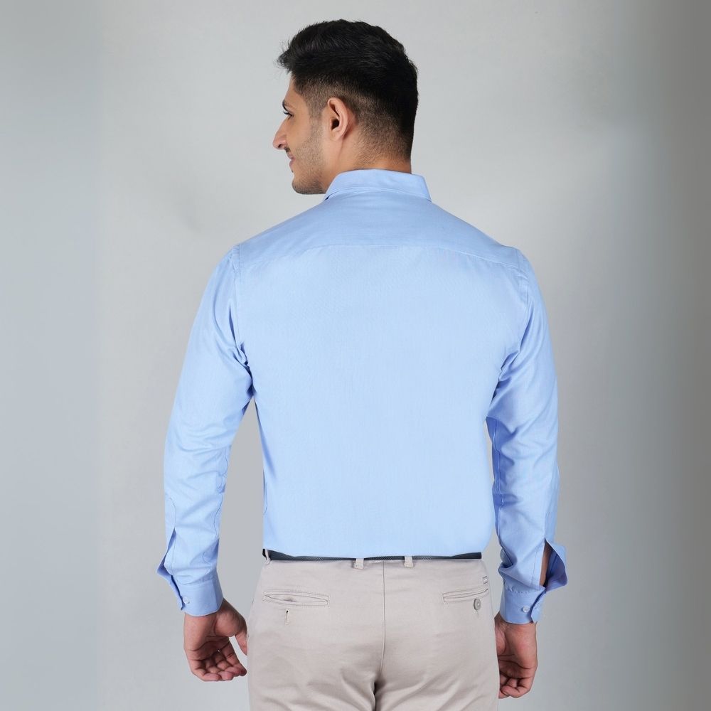 Young & Formal by Cambridge Classic Formal Shirt – Slim Fit, Full Sleeve | Designed for Desk Days & Quick Business Meetings | YF00010SF