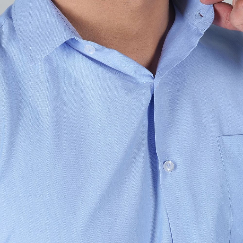 Young & Formal by Cambridge Classic Formal Shirt – Slim Fit, Full Sleeve | Designed for Desk Days & Quick Business Meetings | YF00010SF