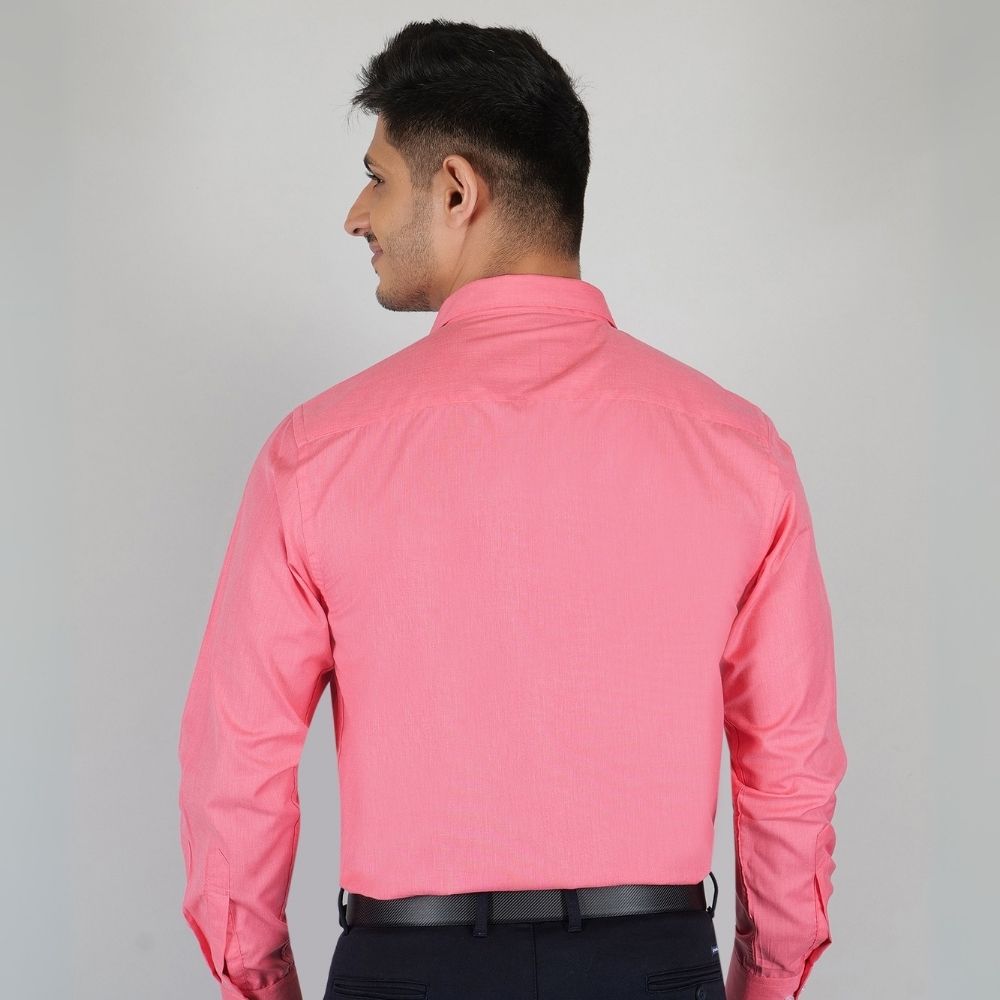 Young & Formal by Cambridge Classic Formal Shirt – Slim Fit, Full Sleeve | Designed for Desk Days & Quick Business Meetings | YF00010SF