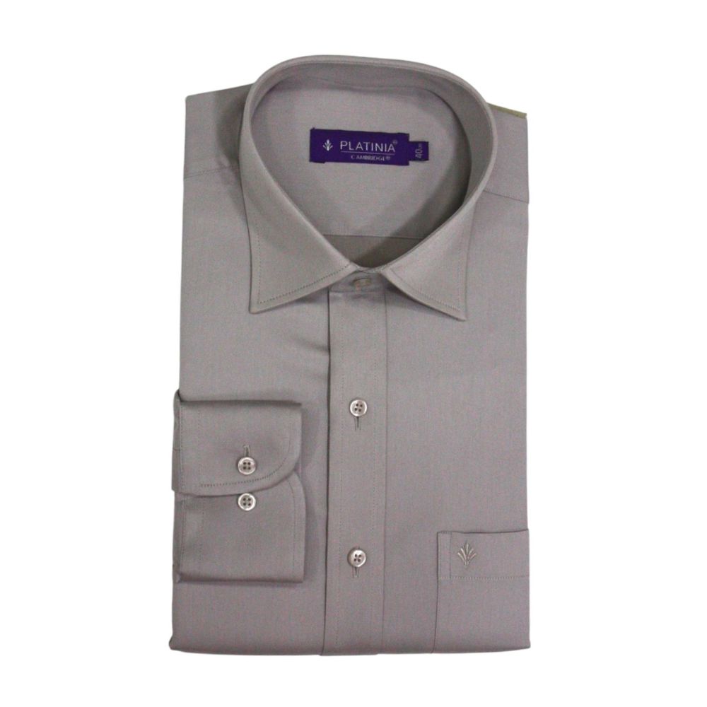 Platinia by Cambridge - Formal Shirts - Full Sleeves - Regular Fit - Essential 42