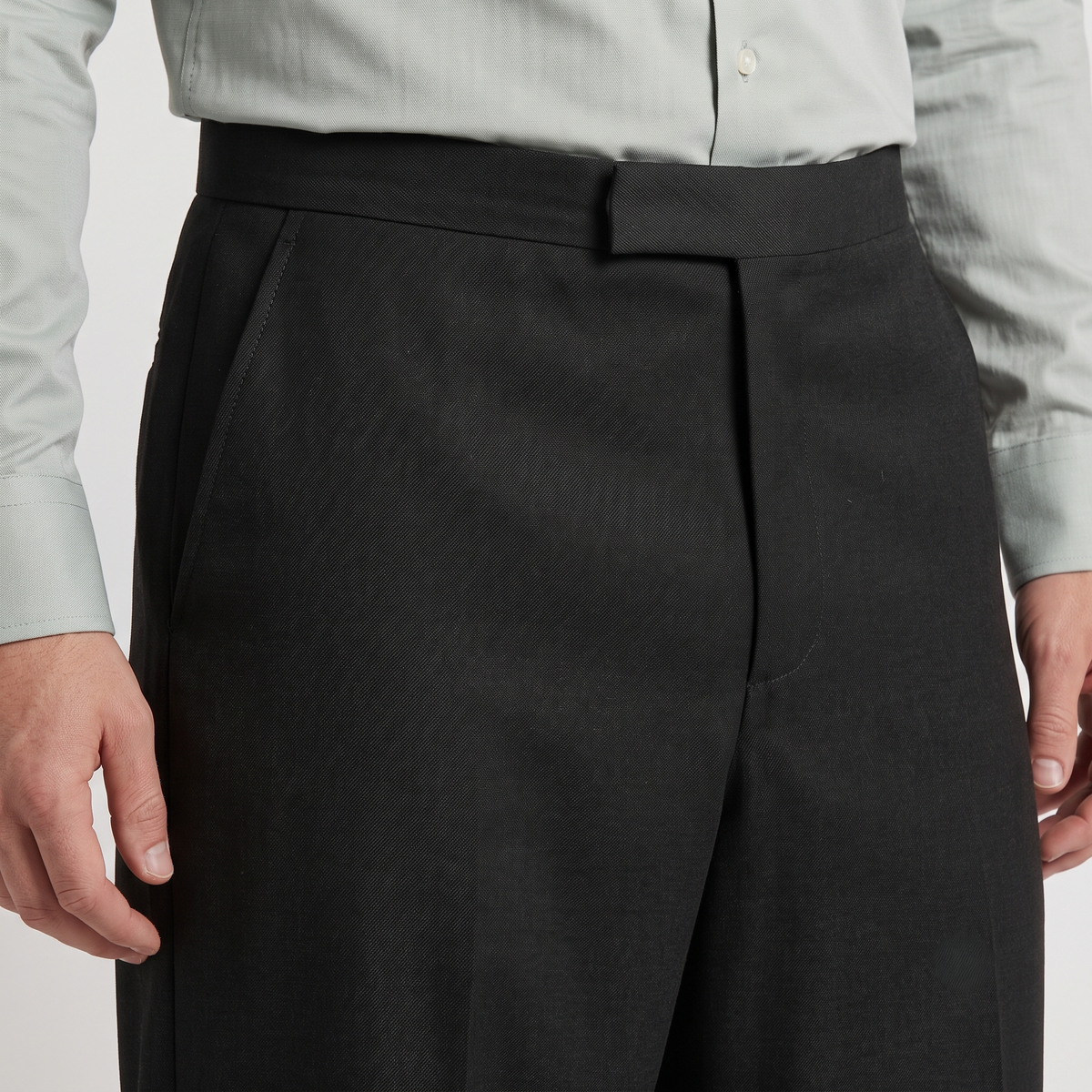 TROUSERS PLATINIA (FF) - FLAT FRONTS - ESSENTR1FF
