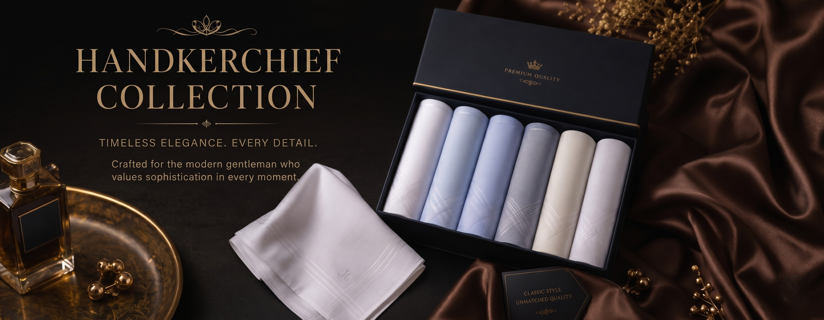 Signature Cotton Handkerchiefs