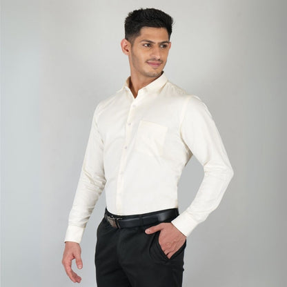 Young & Formal by Cambridge  Formal Shirt – Slim Fit, Long Sleeve | Ideal for Office Hours, Business Dinners & Semi-Formal Events | YF00004SF