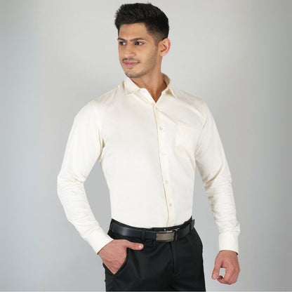 Young & Formal by Cambridge  Formal Shirt – Slim Fit, Long Sleeve | Ideal for Office Hours, Business Dinners & Semi-Formal Events | YF00004SF