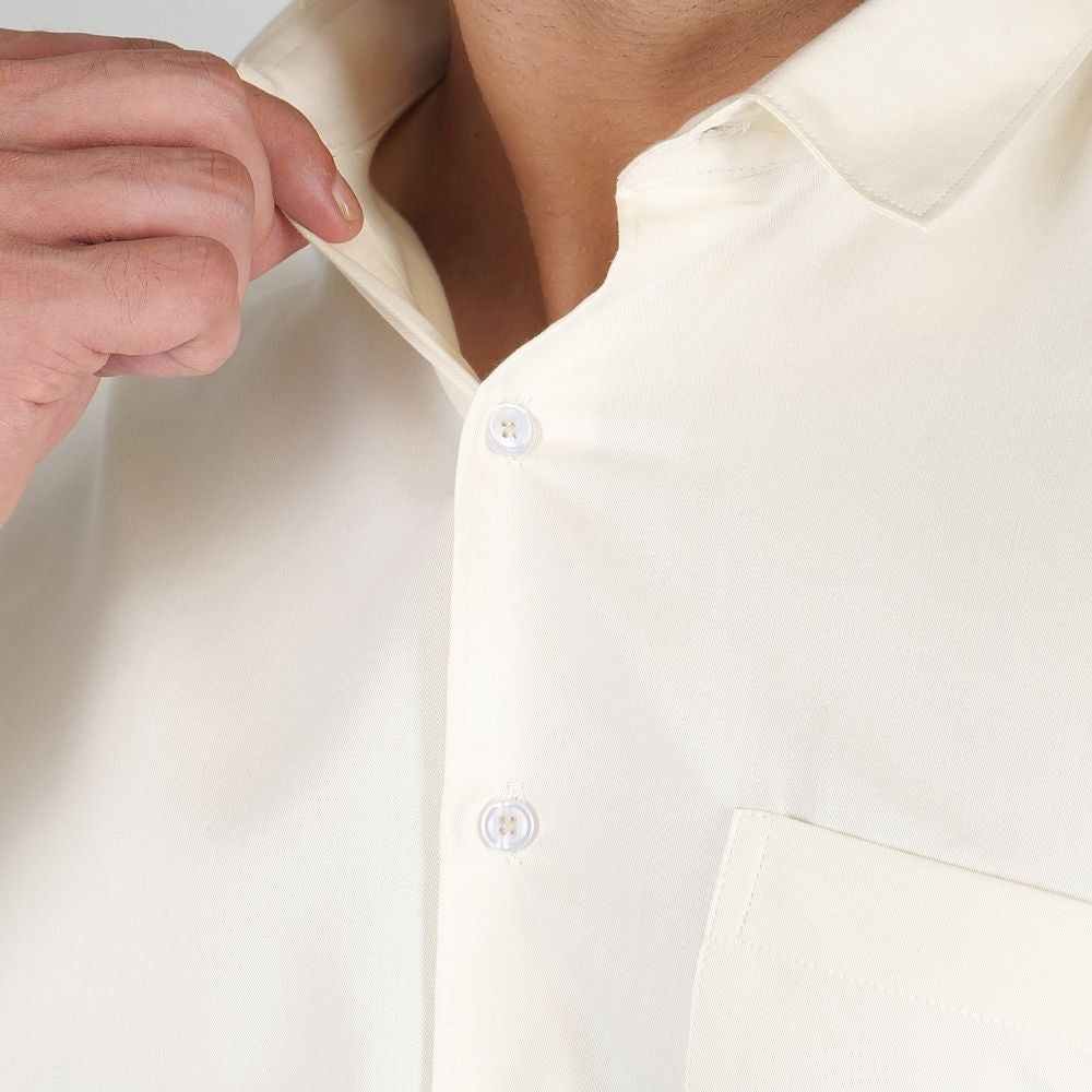 Young & Formal by Cambridge  Formal Shirt – Slim Fit, Long Sleeve | Ideal for Office Hours, Business Dinners & Semi-Formal Events | YF00004SF