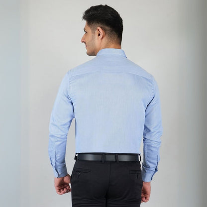 Young & Formal by Cambridge  Formal Shirt – Slim Fit, Full Sleeves | Sharp Business Shirt for Daily Professional Use | YF00007SF