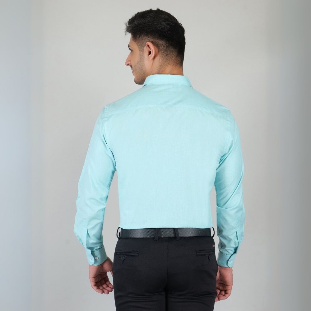Young & Formal by Cambridge  Classic Formal Shirt – Slim Fit, Full Sleeve | Designed for Desk Days & Quick Business Meetings | YF00010SF