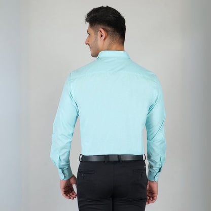 Young & Formal by Cambridge  Classic Formal Shirt – Slim Fit, Full Sleeve | Designed for Desk Days & Quick Business Meetings | YF00010SF