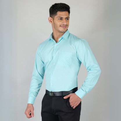 Young & Formal by Cambridge  Classic Formal Shirt – Slim Fit, Full Sleeve | Designed for Desk Days & Quick Business Meetings | YF00010SF