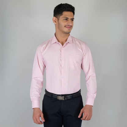 Young & Formal by Cambridge  Formal Shirt – Slim Fit, Full Sleeve | Lightweight and Comfortable for Summer Workdays | YF00008SF