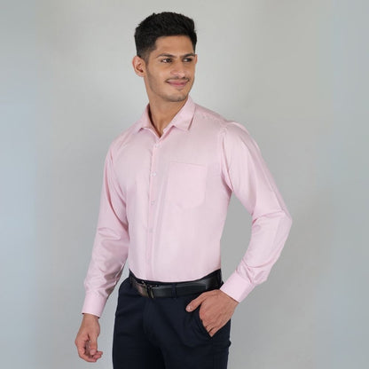 Young & Formal by Cambridge  Formal Shirt – Slim Fit, Full Sleeve | Lightweight and Comfortable for Summer Workdays | YF00008SF