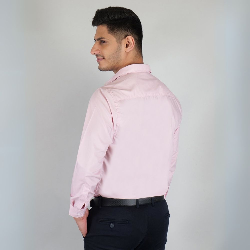 Young & Formal by Cambridge  Formal Shirt – Slim Fit, Full Sleeve | Lightweight and Comfortable for Summer Workdays | YF00008SF