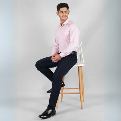 Young & Formal by Cambridge  Formal Shirt – Slim Fit, Full Sleeve | Lightweight and Comfortable for Summer Workdays | YF00008SF