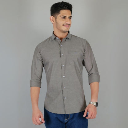 Young & Formal by Cambridge  Formal Shirt – Slim Fit, Full Sleeves | Ideal for Daily Office Wear & Client Meetings | YF00001SF
