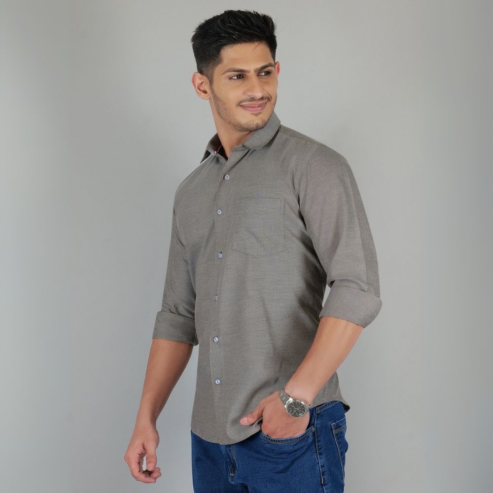 Young & Formal by Cambridge  Formal Shirt – Slim Fit, Full Sleeves | Ideal for Daily Office Wear & Client Meetings | YF00001SF
