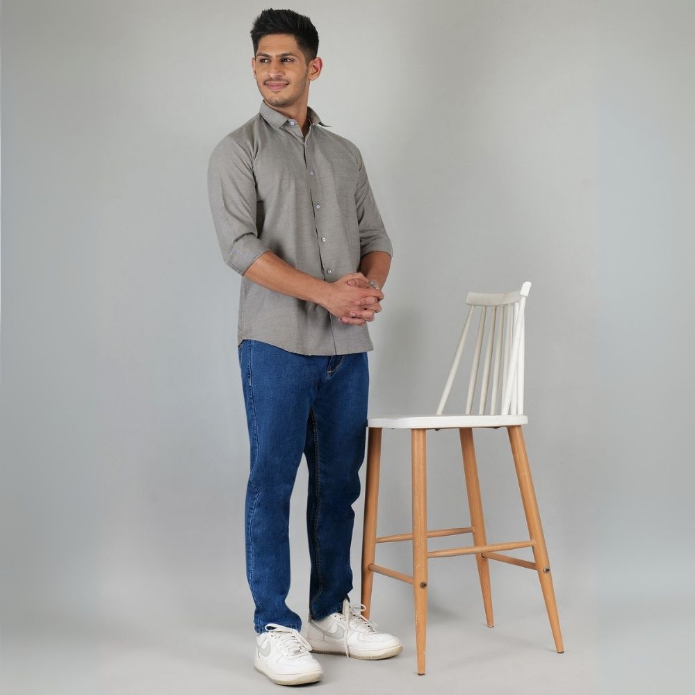Young & Formal by Cambridge  Formal Shirt – Slim Fit, Full Sleeves | Ideal for Daily Office Wear & Client Meetings | YF00001SF