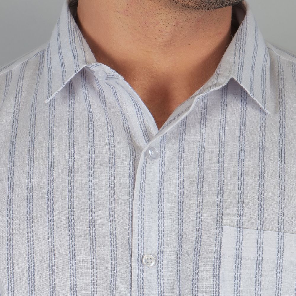 Young & Formal by Cambridge  Striped Shirt – Slim Fit, Full Sleeve | Ideal for Conferences & Evening Networking | YF00012SF