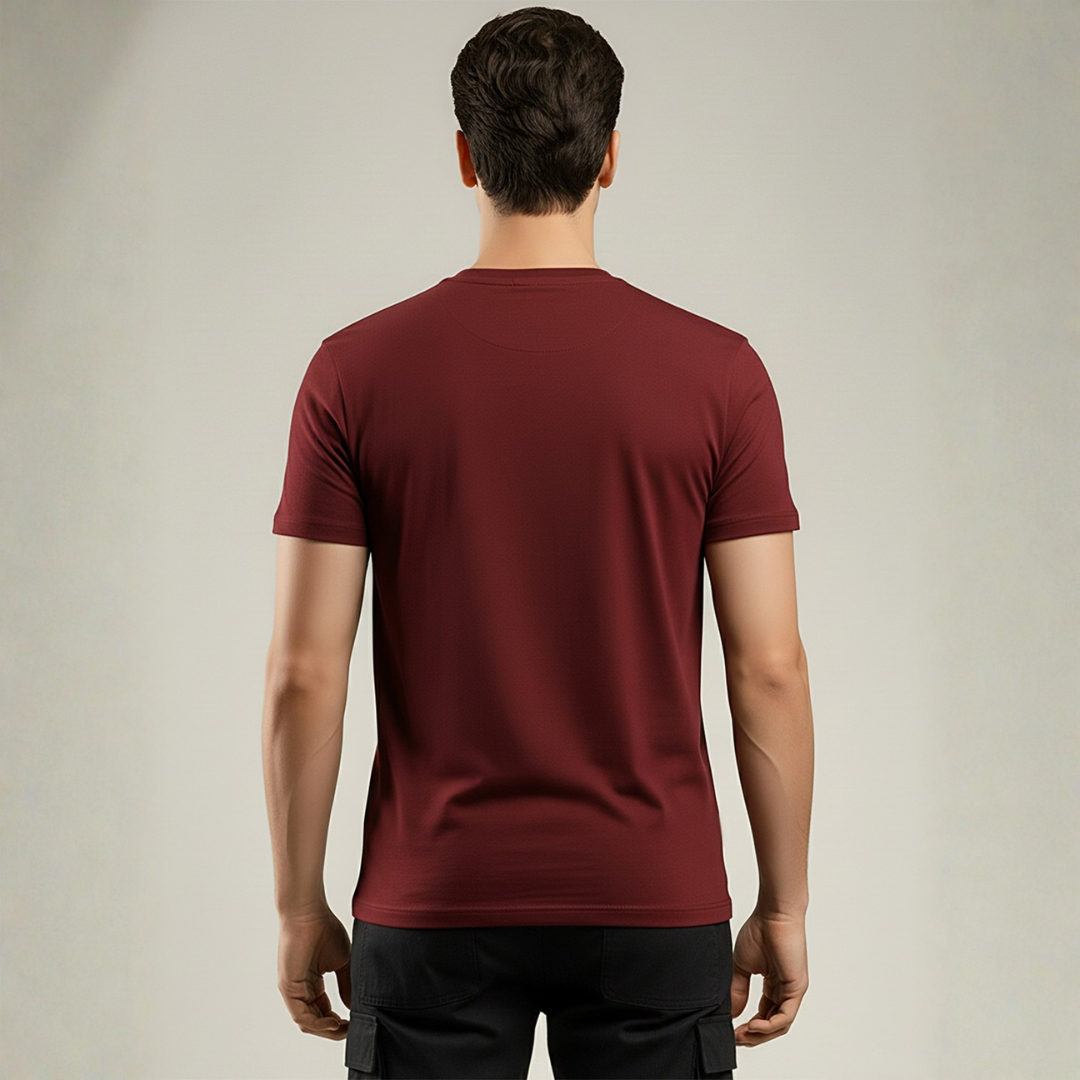 Bamboo Essential: Signature Plain Round Neck T-Shirt (TSBAMBOO)