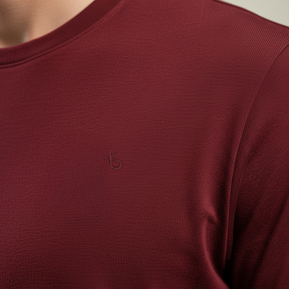 Bamboo Essential: Signature Plain Round Neck T-Shirt (TSBAMBOO)