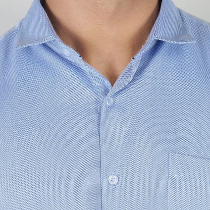 Young & Formal by Cambridge  Formal Shirt – Slim Fit, Full Sleeves | Sharp Business Shirt for Daily Professional Use | YF00007SF