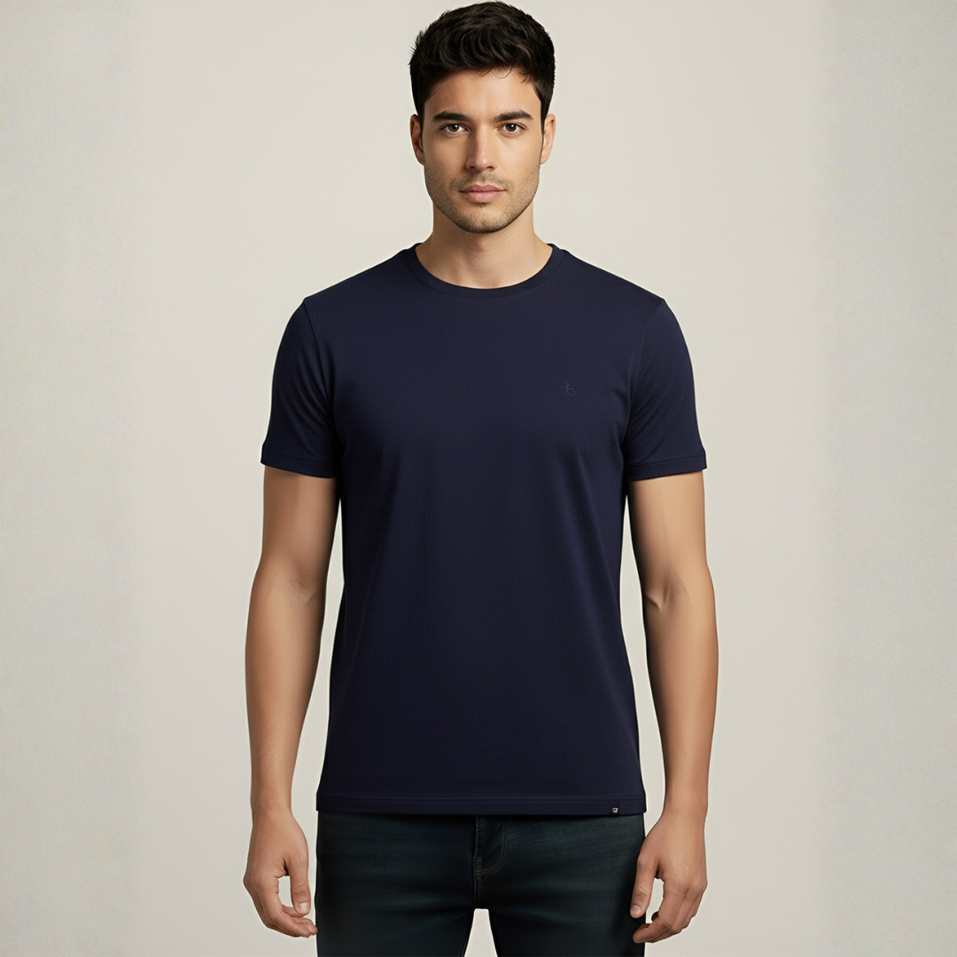 Bamboo Essential: Signature Plain Round Neck T-Shirt (TSBAMBOO)