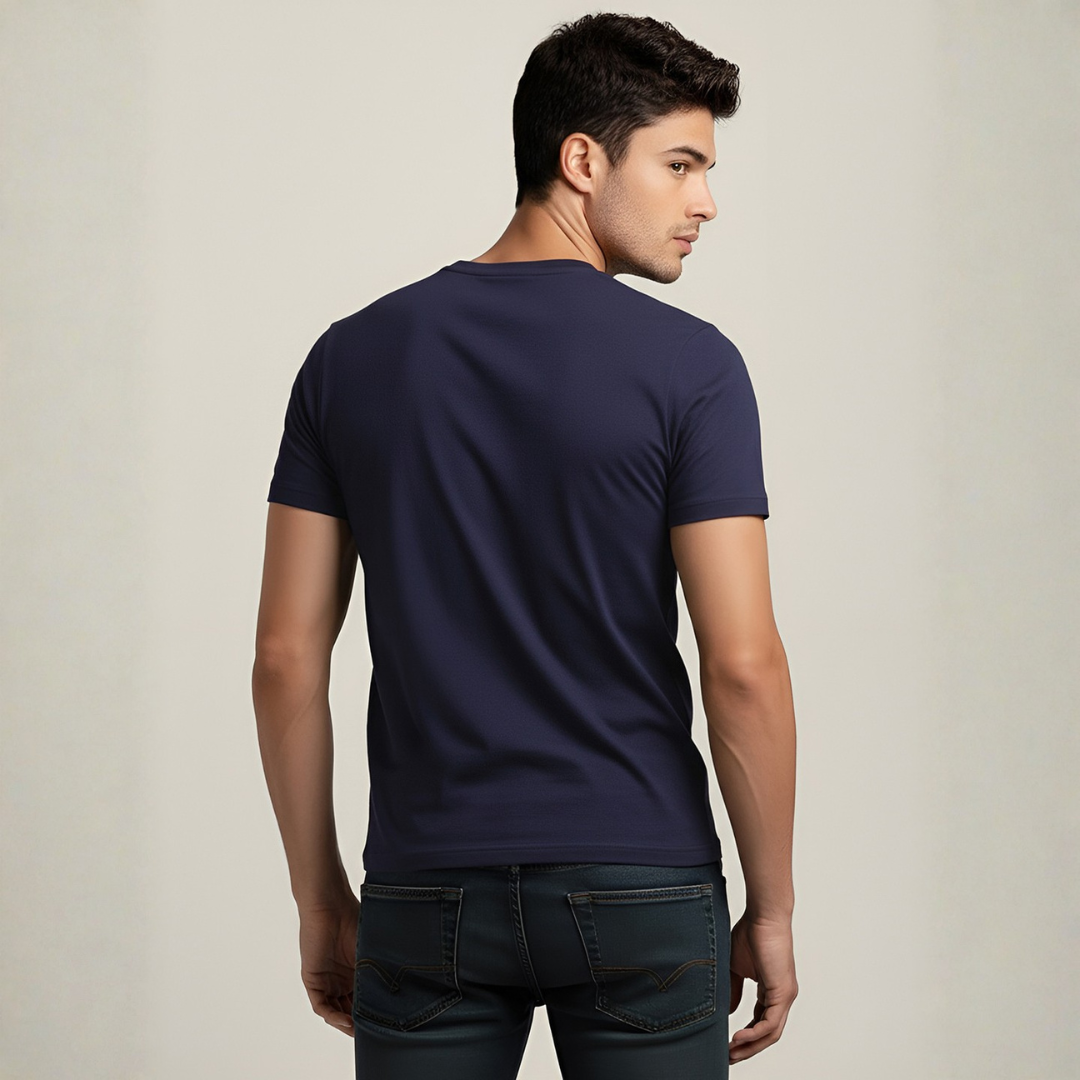 Bamboo Essential: Signature Plain Round Neck T-Shirt (TSBAMBOO)