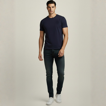Bamboo Essential: Signature Plain Round Neck T-Shirt (TSBAMBOO)