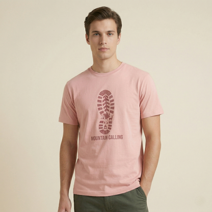 Men’s Premium Printed Cotton-Stretch T-Shirt -(TSSR M-RN)
