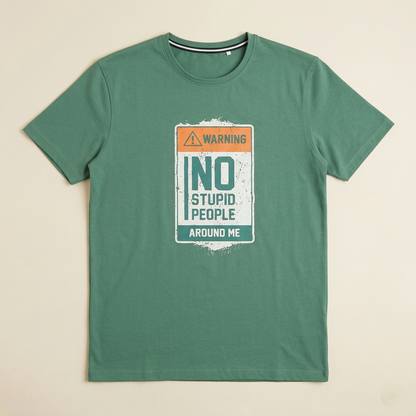 Men’s Premium Printed Cotton-Stretch T-Shirt -(TSSR F-RN)