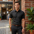 Cambridge Cotton - Formal Shirts_Half Sleeves (ESSEN20H)