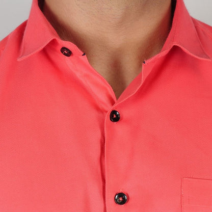 Young & Formal by Cambridge  Formal Shirt – Slim Fit, Long Sleeves | Perfect for Presentations, Interviews & Corporate Use | YF00002SF