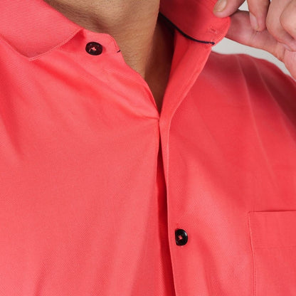 Young & Formal by Cambridge  Formal Shirt – Slim Fit, Long Sleeves | Perfect for Presentations, Interviews & Corporate Use | YF00002SF