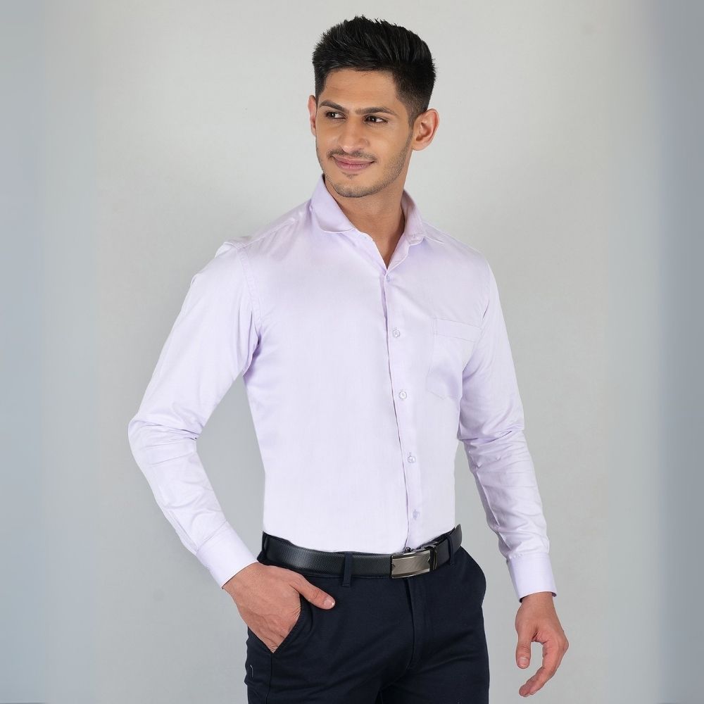 Young & Formal by Cambridge  Formal Shirt – Slim Fit, Long Sleeve | Ideal for Office Hours, Business Dinners & Semi-Formal Events | YF00004SF