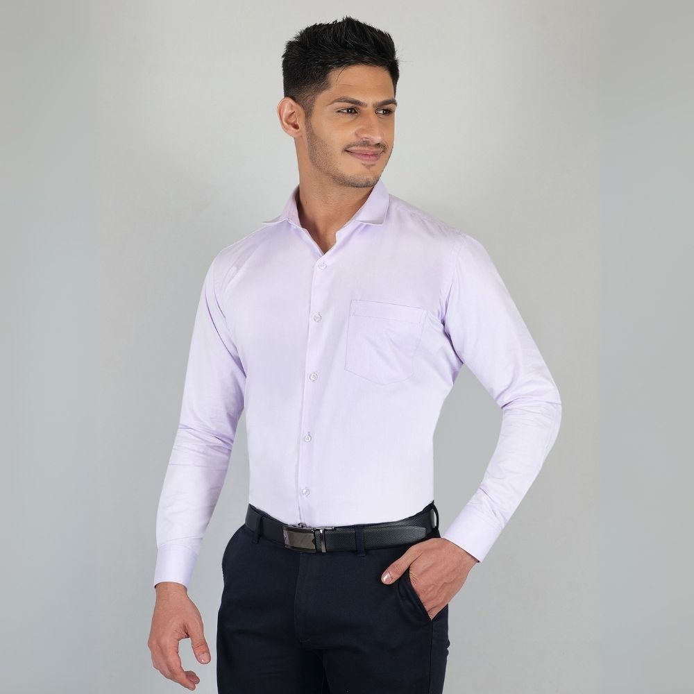 Young & Formal by Cambridge  Formal Shirt – Slim Fit, Long Sleeve | Ideal for Office Hours, Business Dinners & Semi-Formal Events | YF00004SF