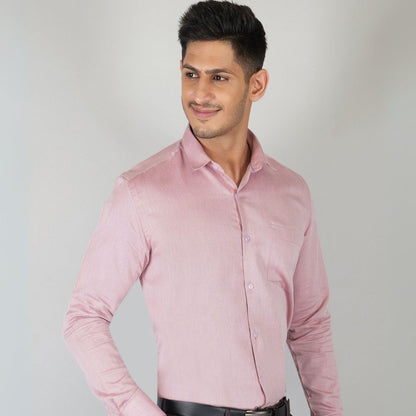 Young & Formal by Cambridge  Formal Shirt – Slim Fit, Full Sleeves | Sharp Business Shirt for Daily Professional Use | YF00007SF