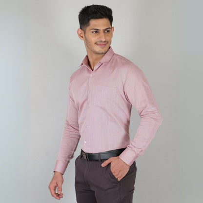 Young & Formal by Cambridge  Formal Shirt – Slim Fit, Full Sleeves | Sharp Business Shirt for Daily Professional Use | YF00007SF
