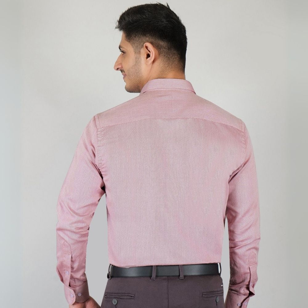 Young & Formal by Cambridge  Formal Shirt – Slim Fit, Full Sleeves | Sharp Business Shirt for Daily Professional Use | YF00007SF