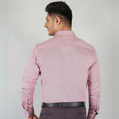 Young & Formal by Cambridge  Formal Shirt – Slim Fit, Full Sleeves | Sharp Business Shirt for Daily Professional Use | YF00007SF