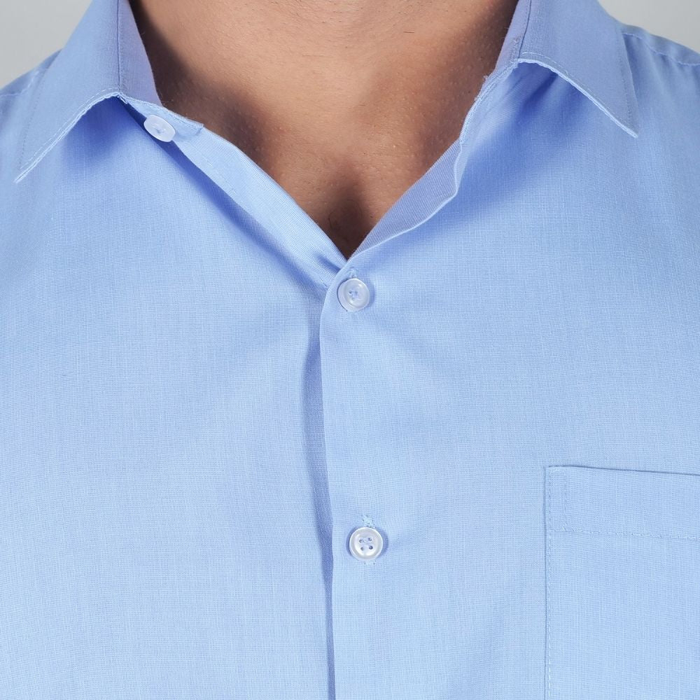 Young & Formal by Cambridge  Classic Formal Shirt – Slim Fit, Full Sleeve | Designed for Desk Days & Quick Business Meetings | YF00010SF