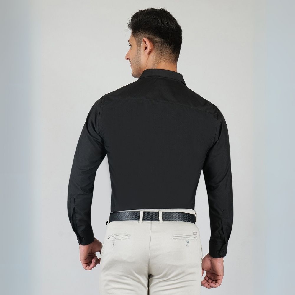 Young & Formal by Cambridge  Formal Shirt – Slim Fit, Full Sleeve | Lightweight and Comfortable for Summer Workdays | YF00008SF