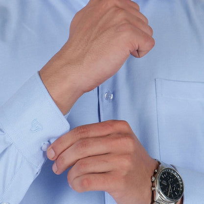 Young & Formal by Cambridge  Formal Shirt – Slim Fit, Full Sleeves | Ideal for Daily Office Wear & Client Meetings | YF00001SF