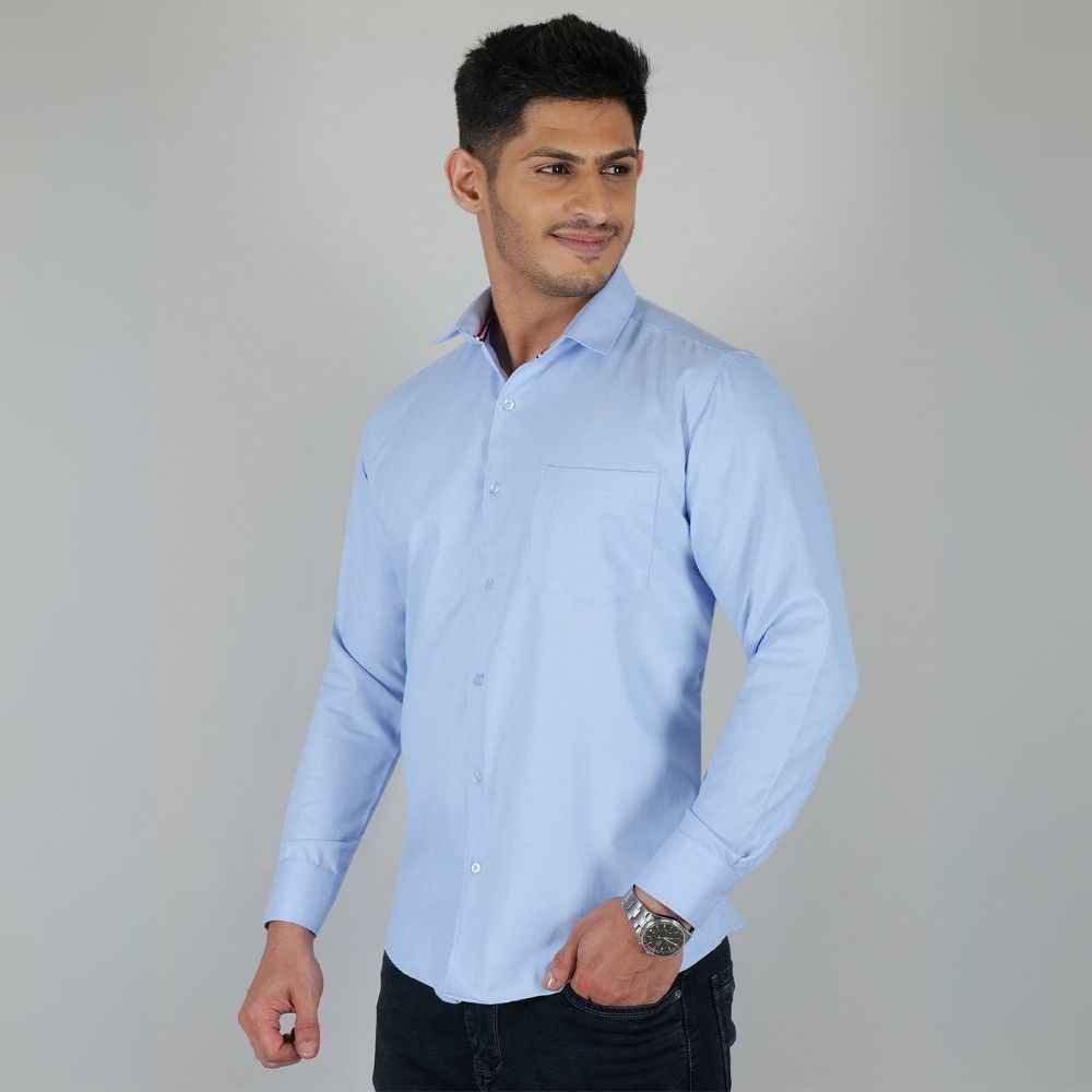 Young & Formal by Cambridge  Formal Shirt – Slim Fit, Full Sleeves | Ideal for Daily Office Wear & Client Meetings | YF00001SF