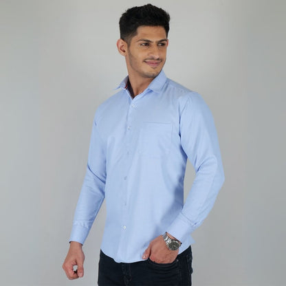 Young & Formal by Cambridge  Formal Shirt – Slim Fit, Full Sleeves | Ideal for Daily Office Wear & Client Meetings | YF00001SF