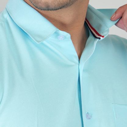 YOUNG & FORMAL by CAMBRIDGE Men's Slim Fit Formal Shirt | Full Sleeves | Stylish & Elegant Office Wear | Perfect for Business Meetings & Events (YF00001SF)