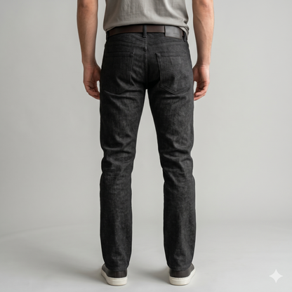Classic Straight Fit Denim Jeans for Everyday Wear (ESSENJE80A)