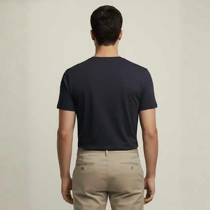 Bamboo Essential: Signature Plain Round Neck T-Shirt (TSBAMBOO)